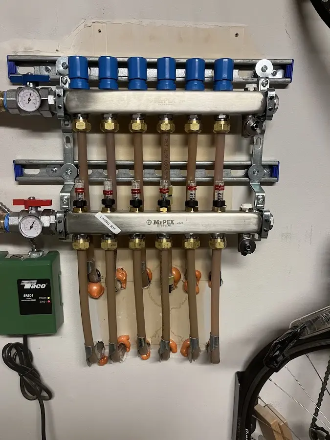 Plumber performing Leak Detection at a residential property in Helena Valley West Central